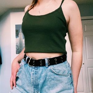Forrest green tank top